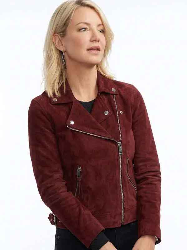 Buy Cynthia Watros General Hospital Nina Reeves Maroon Jacket