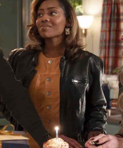 Shop Hailey Kilgore 9-1-1 Nashville Black Leather Jacket