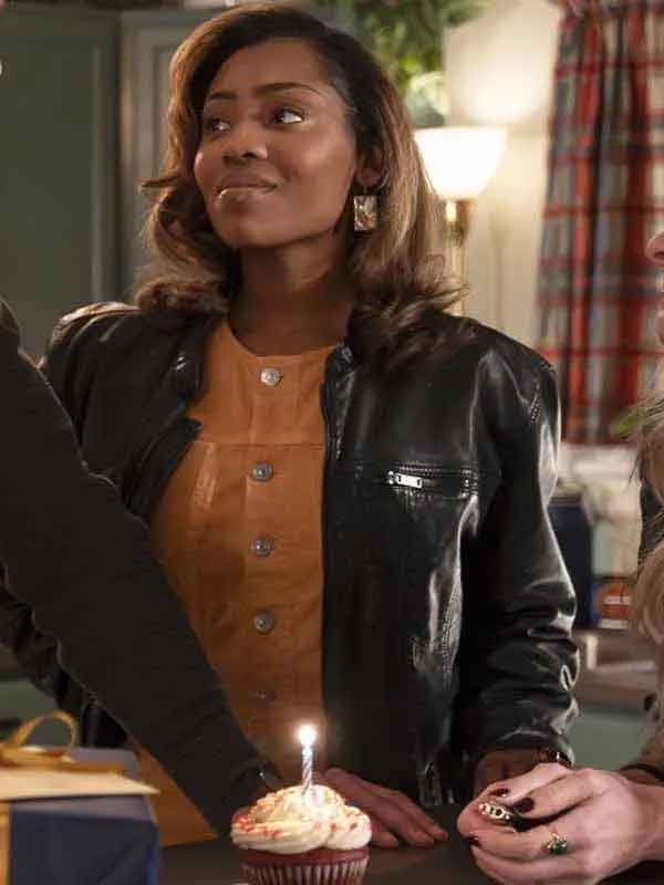 Shop Hailey Kilgore 9-1-1 Nashville Black Leather Jacket