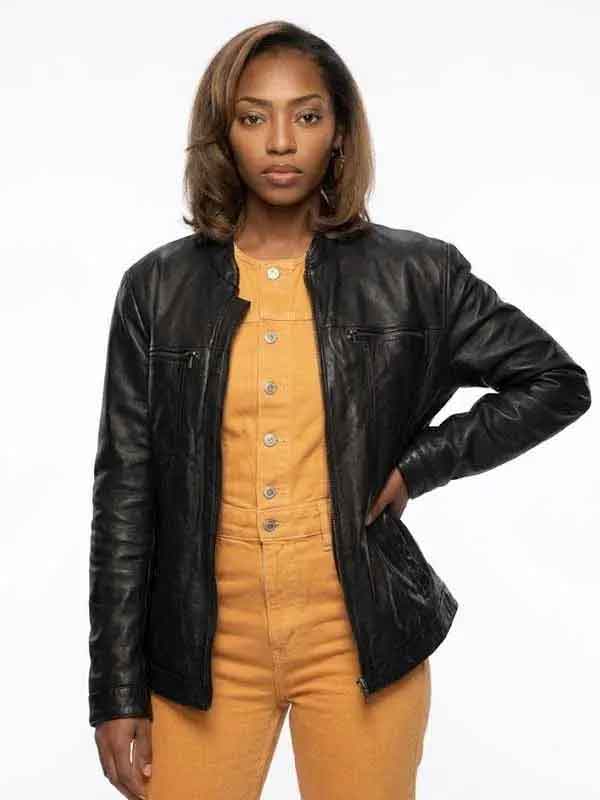 Buy Hailey Kilgore 9-1-1 Nashville Leather Jacket