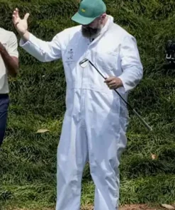 Shop Masters-Tournament-2026-Jason-Kelce-White-Jumpsuit