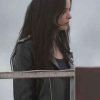 Shop Jessica Jones Daredevil Born Again S02 Black Leather Jacket