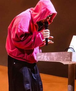 Buy Justin Bieber Coachella Pink Hoodie
