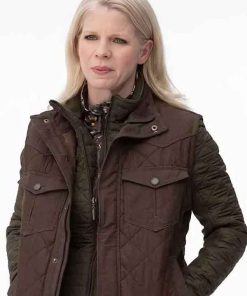 Shop Miranda Fraley Sheriff Country 2026 Kelli O’Hara Brown Quilted Vest