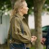 Shop Kristin Sims The Brokenwood Mysteries S08 Cotton Jacket
