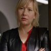 Shop Kristin Sims The Brokenwood Mysteries Black Leather Jacket