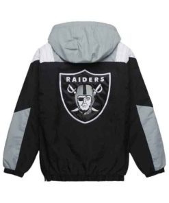 Shop Las Vegas Raiders Starter Pullover Jacket