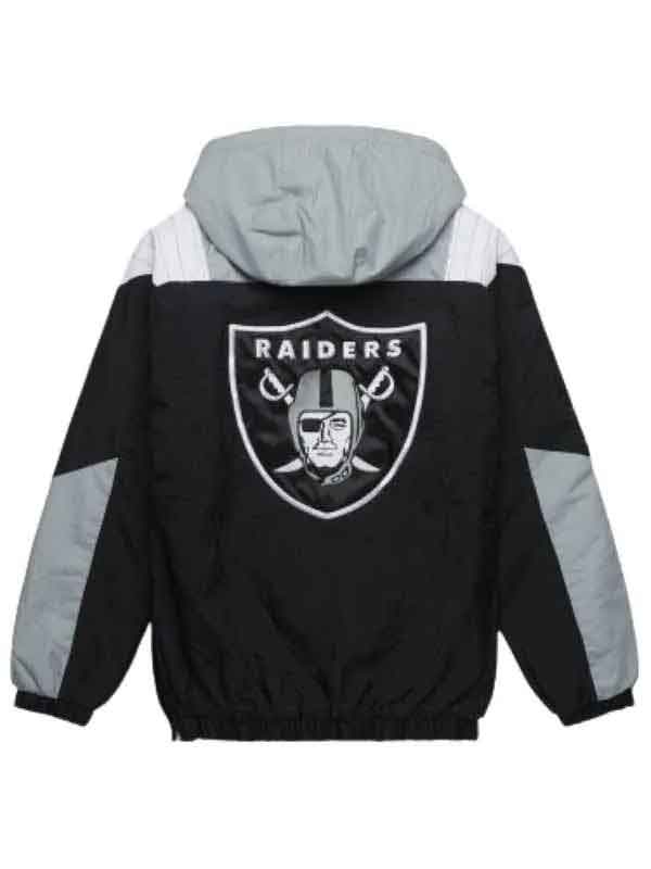 Shop Las Vegas Raiders Starter Pullover Jacket