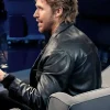 Buy Late-Night-with-Seth-Meyers-Show-2026-Ryan-Gosling-Black-Leather-Jacket