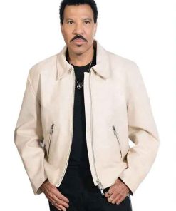 Buy Lionel Richie American Idol S24 Leather Jacket