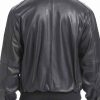 Shop Men’s Real Lambskin Black Leather Jacket
