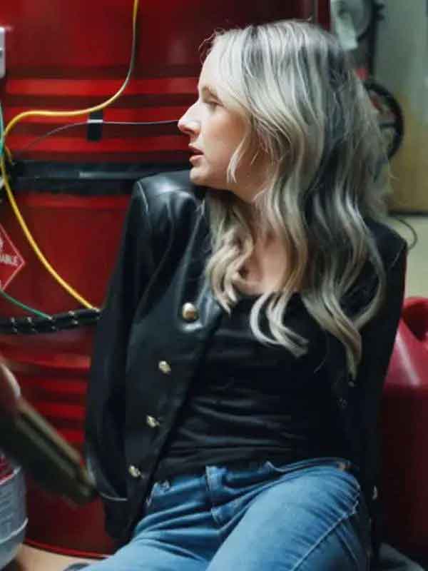 Buy Mia Bride for the Quarterback Christine Oswald Black Jacket