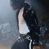 Shop Michael Movie 2026 Jaafar Jackson Black Belted Jacket