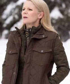 Buy Miranda Fraley Sheriff Country Kelli O’Hara Brown Vest