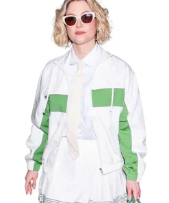 Buy NYC-2026-Chyler-Leigh-Track-Bomber-Jacket