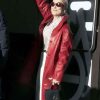 Buy Meryl Streep Red Leather Coat