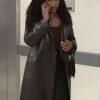 Shop Naomi Hamilton Hawthorne Beyond the Gates S02 Leather Coat