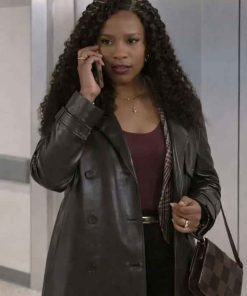 Buy Naomi Hamilton Hawthorne Beyond the Gates Leather Coat
