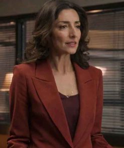 Shop Vivian Eckert The Rookie S08 Red Blazer