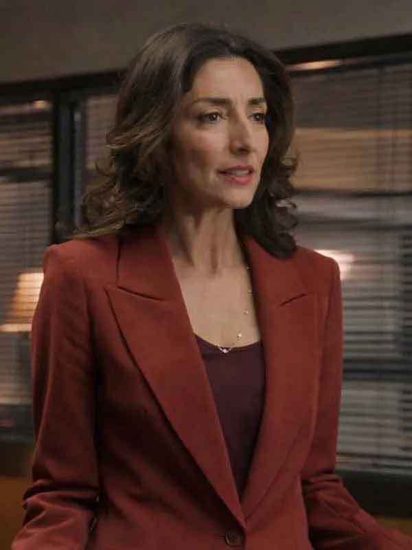 Shop Vivian Eckert The Rookie S08 Red Blazer