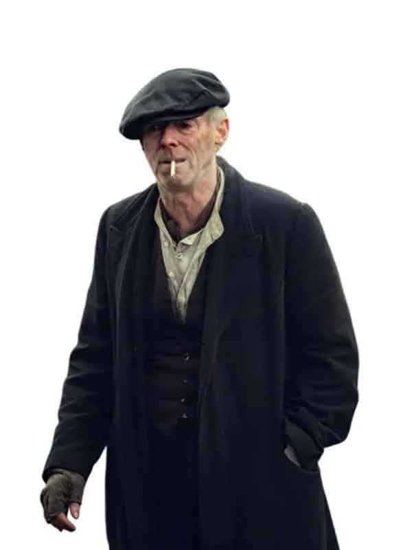 Shop Ned Dennehy Peaky Blinders The Immortal Man Black Coat