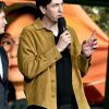 Shop Nicholas Braun CinemaCon Brown Leather Jacket