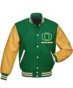 Buy Football Team Oregon Ducks Letterman Varsity Jacket