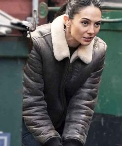 Buy Pardis Saremi FBI Shearling Leather Jacket