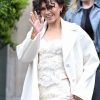 Buy Zendaya Paris 2026 Off White Wool Coat