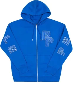 Unisex-Pelle-Pelle-Black-Blue-Stone-Hoodie