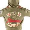 Shop Pelle-Pelles-New-American-Bruiser-Green-Hoodie