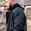 Shop Richard Gadd Half Man Black Leather Jacket
