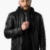 Shop Richard Gadd Half Man Leather Jacket