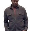 Shop Richard T. Jones The Rookie Grey Jacket