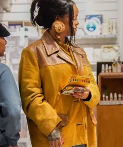 Shop Paris-2026-Rihanna-Miu-Miu-Suede-Jacket