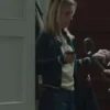 Shop Heel-Monika-Frajczyk-Green-Varsity-Jacket