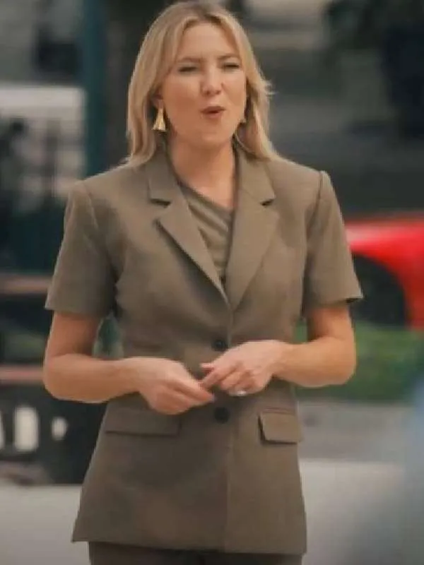 Buy Isla-Gordon-Tv-Series-Running-Point-Kate-Hudson-Brown-Blazer