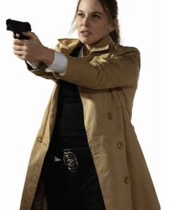 Shop Sára Gellért Short Fuse Brown Coat