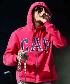 Shop Coachella 2026 Central Cee Cap Zip-Up Hoodie