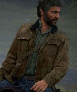 Buy Joel Miller Brown Leather Jacket