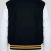 Buy Solflare Black and White Varsity Jacket
