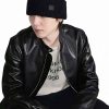 Shop Suga 2026 Birthday Black Leather Jacket