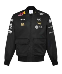 Buy T1-Esports-Team-Worlds-Black-Bomber-Jacket