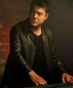 Shop Legends S01 Tom Burke Black Leather Jacket