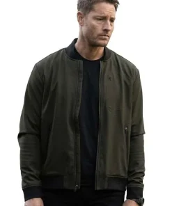 Shop TV-Series-Tracker-2026-Justin-Hartley-Bomber-Jacket