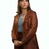 Shop The House of the Spirits Nicole Wallace Leather Blazer