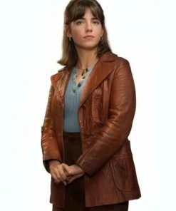 Shop The House of the Spirits Nicole Wallace Leather Blazer