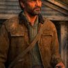 Shop The Last Of Us Joel Miller Brown Suede Leather Jacket