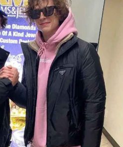 Shop Berlin Film Festival Timothee Chalamet Glossier Hoodie