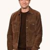 Shop Topher Grace How to Make a Killing Brown Jacket